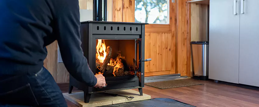 Open Hearth Wood Fireplace Installation in Douglas, AZ